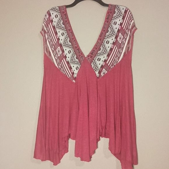 Free People Sleeveless Boho Top - Picture 2 of 6